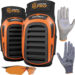 orange & black knee pad kit - Featured Image