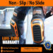 orange & black knee pad kit - lifestyle image - 01